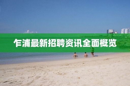 乍浦最新招聘资讯全面概览