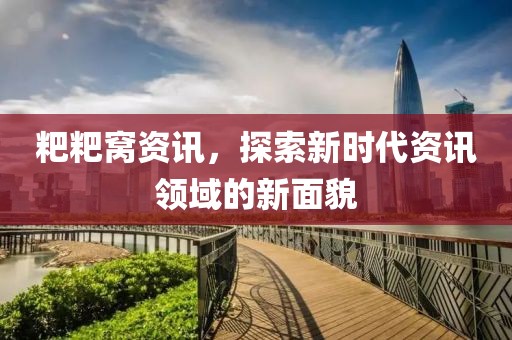粑粑窝资讯，探索新时代资讯领域的新面貌