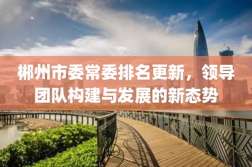 郴州市委常委排名更新，领导团队构建与发展的新态势