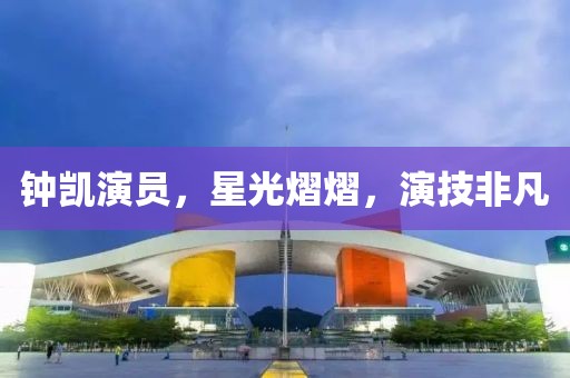钟凯演员，星光熠熠，演技非凡