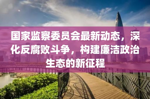 国家监察委员会最新动态，深化反腐败斗争，构建廉洁政治生态的新征程