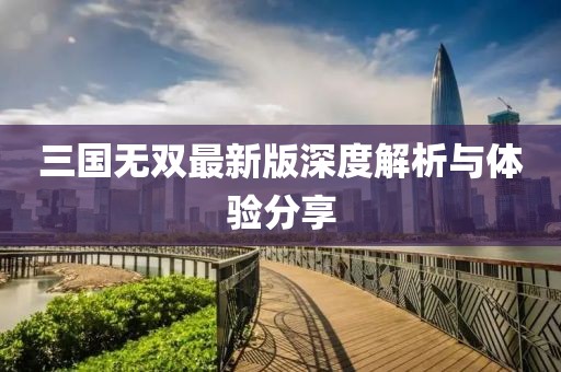 三国无双最新版深度解析与体验分享