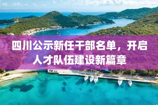 四川公示新任干部名单，开启人才队伍建设新篇章