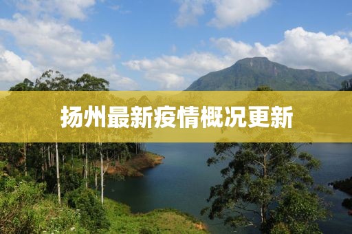 扬州最新疫情概况更新