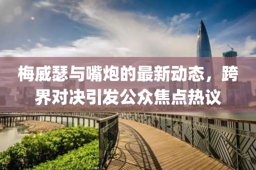 梅威瑟与嘴炮的最新动态，跨界对决引发公众焦点热议