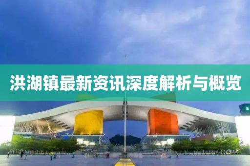 洪湖镇最新资讯深度解析与概览
