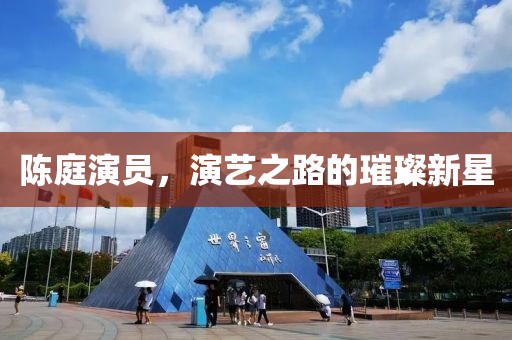 陈庭演员，演艺之路的璀璨新星