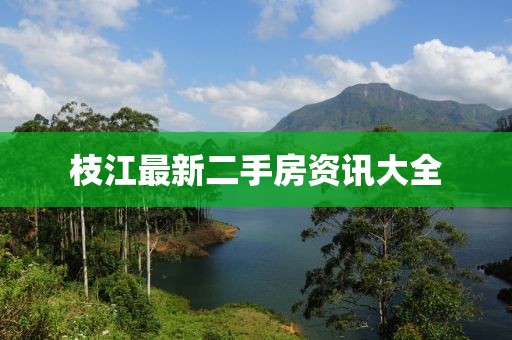 枝江最新二手房资讯大全