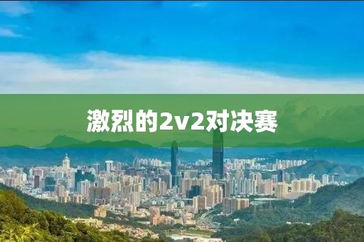 激烈的2v2对决赛