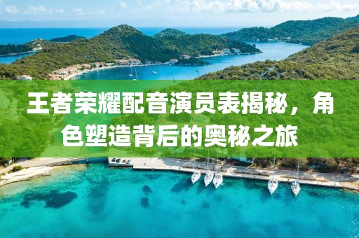 王者荣耀配音演员表揭秘，角色塑造背后的奥秘之旅
