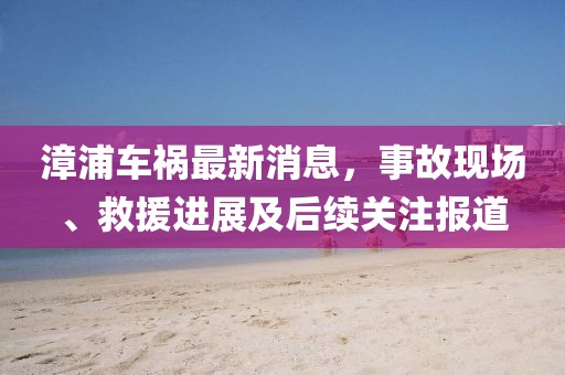 漳浦车祸最新消息，事故现场、救援进展及后续关注报道