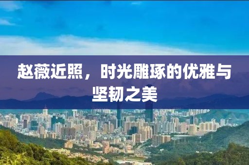 赵薇近照，时光雕琢的优雅与坚韧之美