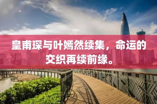 皇甫琛与叶嫣然续集，命运的交织再续前缘。