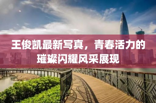 王俊凯最新写真，青春活力的璀璨闪耀风采展现