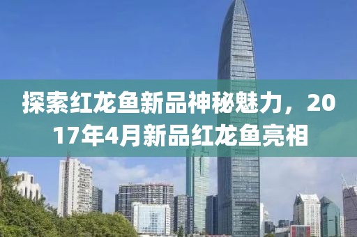 探索红龙鱼新品神秘魅力，2017年4月新品红龙鱼亮相