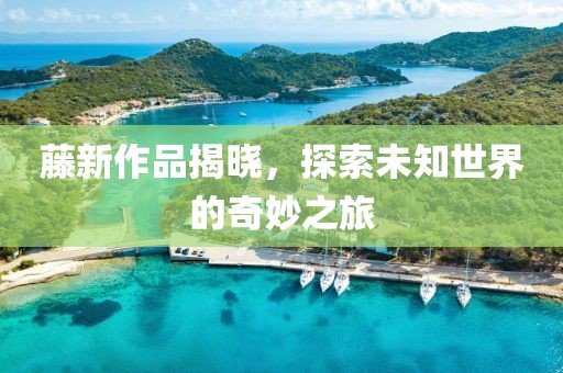 藤新作品揭晓，探索未知世界的奇妙之旅
