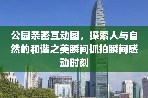 公园亲密互动图，探索人与自然的和谐之美瞬间抓拍瞬间感动时刻