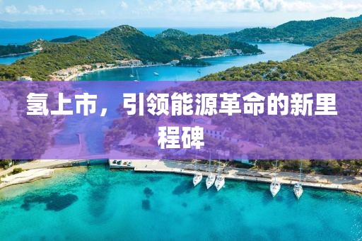 氢上市，引领能源革命的新里程碑