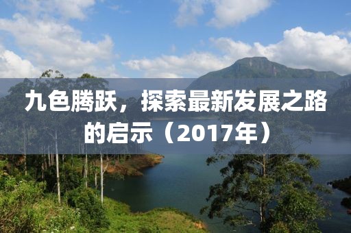 九色腾跃，探索最新发展之路的启示（2017年）