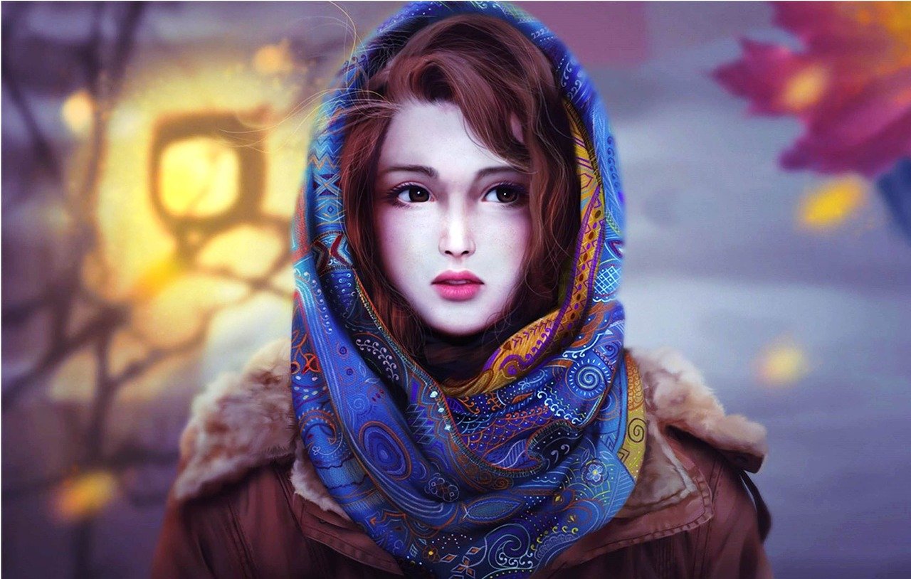 动漫女生画，艺术与想象的绝美融合